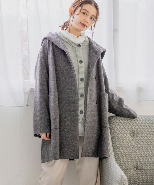 studio CLIP（スタディオクリップ） ダッフルコート FREE ライトグレー