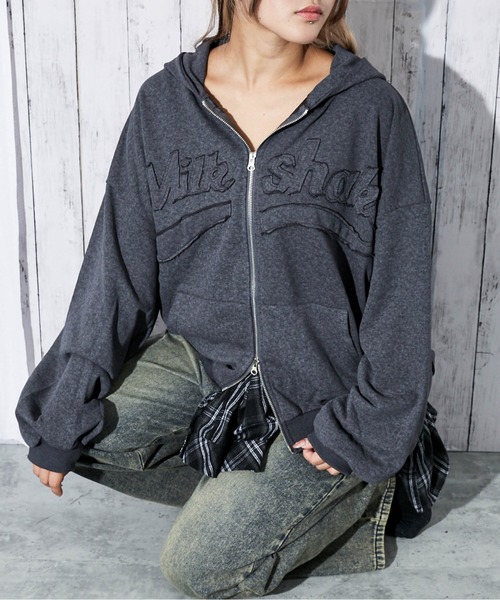 d.i.a パーカー Dsquared2 x Invicta◇Teddy Hoodie ボア パーカー フーディ (D