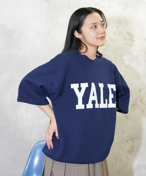 FRAMeWORK THE BOOK STORE YALEスウェット The BOOK STORE / ザブックストア YALE 13.5OZ CREW SWEAT