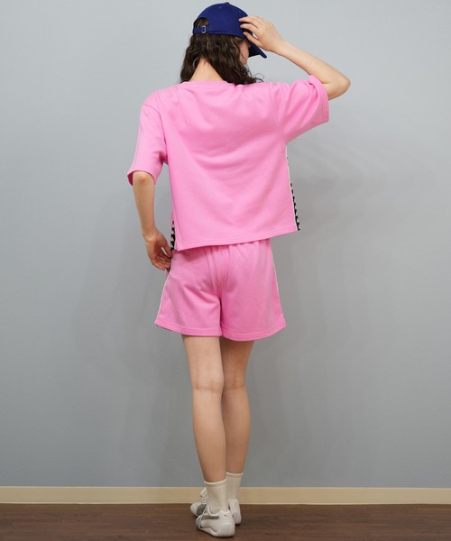 トレーナー スウェット Kappa/カッパ スウェット トレーナー 半袖Tシャツ セットアップ 215935 レディース Kappa トレーナー スウェット Kappa/カッパ 半袖Tシャツ