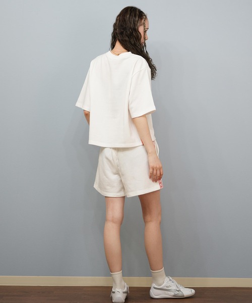 Kappa カッパ 半袖 Tシャツ レディース トレーナー スウェット セットアップ 215935 Kappa カッパ 半袖 Tシャツ レディース トレーナー スウェット