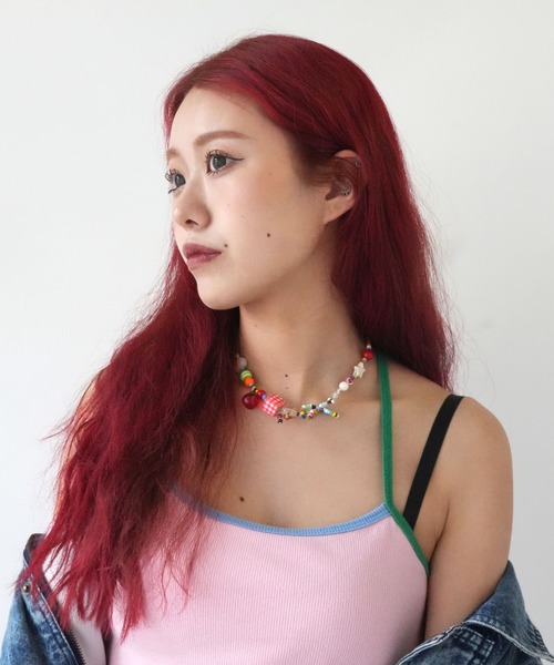 Port（ポート） ネックレス 「 」 カラフル ビーズ ポップ ネックレス