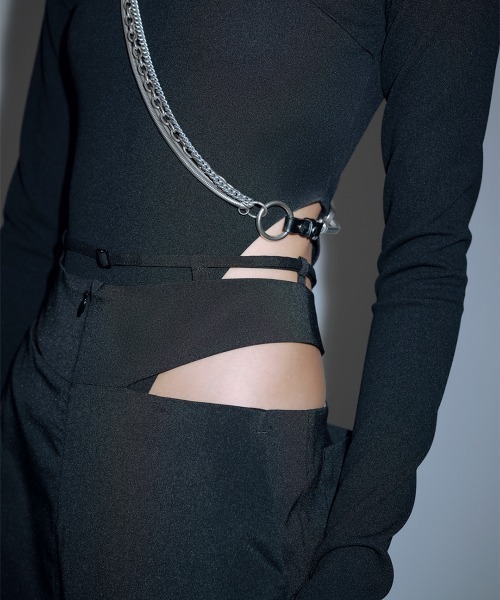teloplan Tinley Trousers / ブラック TELOPLAN パンツ Tinley Trousers レディース : ZOZOTOWN Yahoo