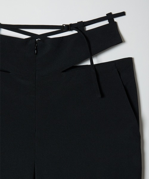 teloplan Tinley Trousers / ブラック TELOPLAN パンツ Tinley Trousers レディース : ZOZOTOWN Yahoo