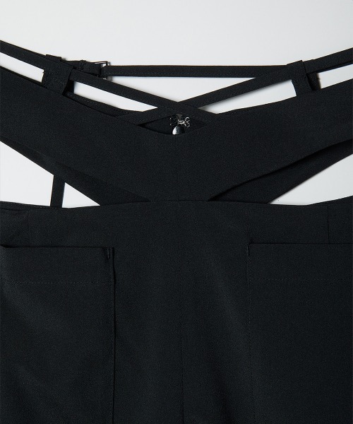 teloplan Tinley Trousers / ブラック TELOPLAN パンツ Tinley Trousers レディース : ZOZOTOWN Yahoo