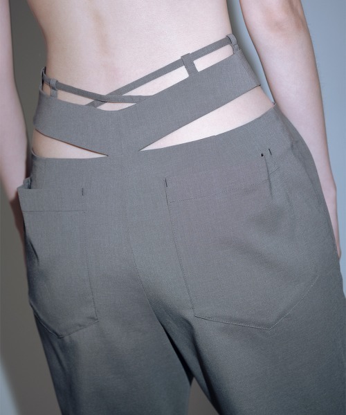 teloplan Tinley Trousers / ブラック TELOPLAN パンツ Tinley Trousers レディース : ZOZOTOWN Yahoo