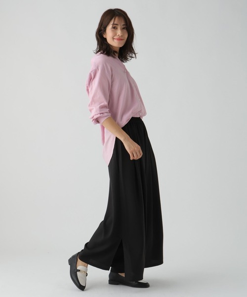 「Louere」 長袖ブラウス MEDIUM ブラウン レディース Elura 「Elura」 長袖シャツ MEDIUM ブラウン系その他