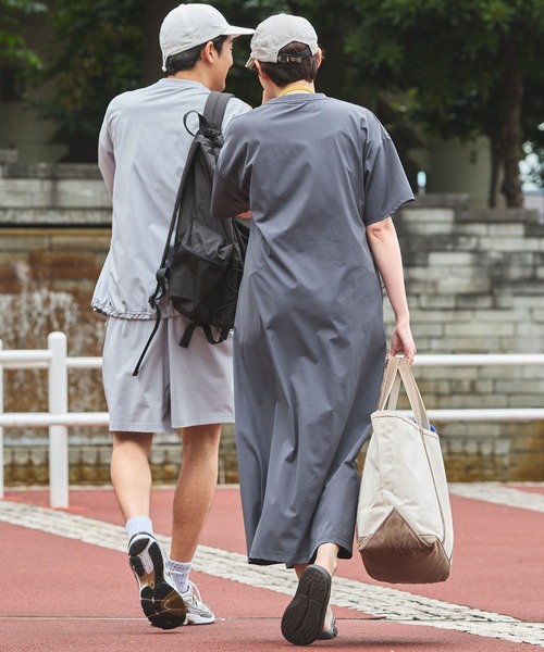 KELTY/ケルティ 別注 ドロストデザインストレッチワンピース KELTY/ケルティ 別注 ドロストデザインストレッチワンピース THE