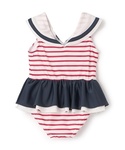 水着 「SWIM」girlsセーラー水着 キッ...の詳細画像3