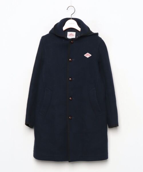 DANTON ステンカラーコート サイズ36 Danton（ダントン） ステンカラーコート 36 ネイビー レディース