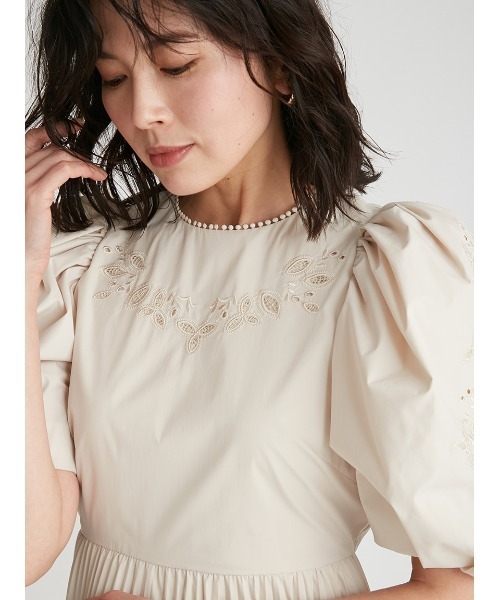 CELFORD（セルフォード） 半袖ワンピース 36 ライトグレー レディース