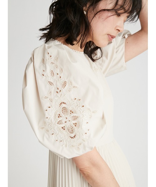 CELFORD（セルフォード） 半袖ワンピース 36 ライトグレー レディース