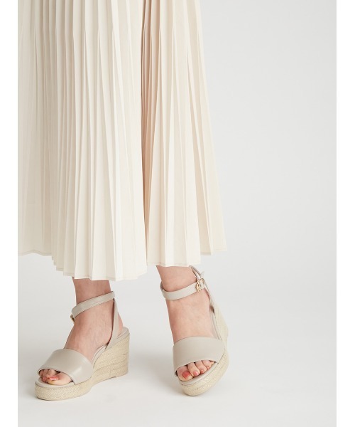 CELFORD（セルフォード） 半袖ワンピース 36 ライトグレー レディース