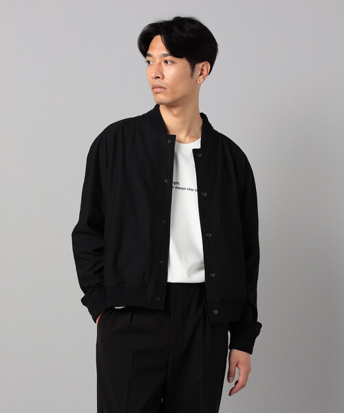 COMME CA MEN（コムサメン） ブルゾン アウター カラミ風トリコット