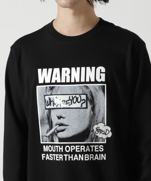 STUD MUFFIN tシャツ MUFFIN/スタッドマフィン/Warninng
