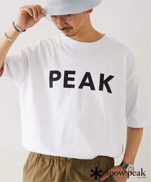 tシャツ SNOW PEAK / スノーピーク 別注 ”PEAK SNOW” ロゴTシャツ メンズ｜ZOZOTOWN Yahoo!店