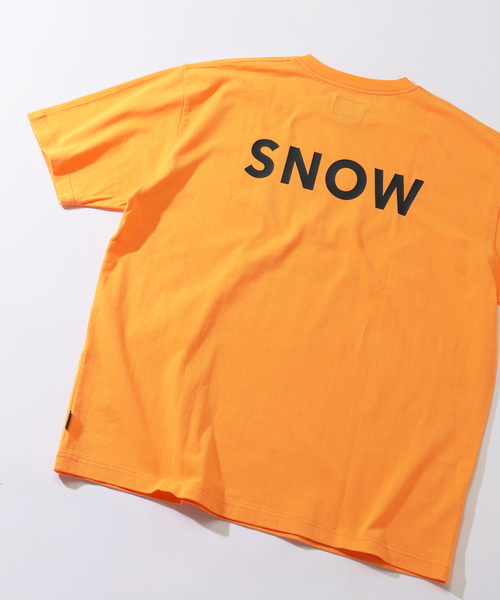 snow peak tシャツ SNOW PEAK / スノーピーク 別注 ”PEAK SNOW