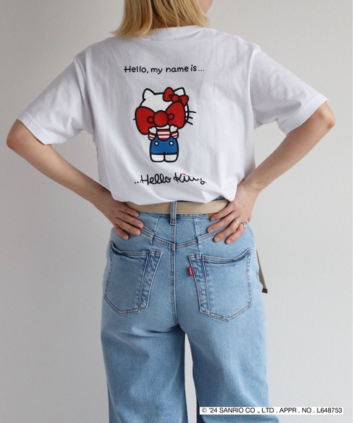 ハローキティ&LEONARD コラボレーションTシャツ半袖 ハローキティ&LEONARD コラボレーションTシャツ 半袖 （ハロー