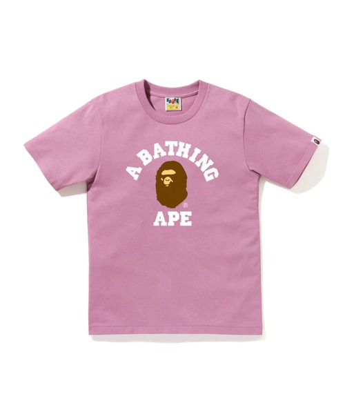美品✨A BATHING APE ピンク ヴィンテージ半袖Tシャツ S 2025年最新】A BATHING APE カラー：ピンク系 半袖(Tシャツ)の