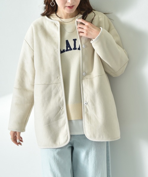 INTERPLANET（インタープラネット） ムートンコート ボアコート