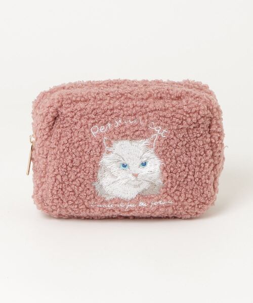 24点ポーチ Per sist ence（パーシエンス） ポーチ ボアアニマル刺繍ポーチ