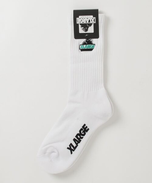 XLARGE（エクストラ ラージ） 靴下 SLANTED OG EMBROIDERED SOCKS