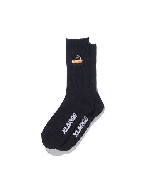 XLARGE（エクストラ ラージ） 靴下 SLANTED OG EMBROIDERED SOCKS