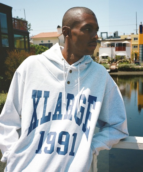 XLARGE（エクストラ ラージ） パーカー DEFORMATION HOODED SWEATSHIRT