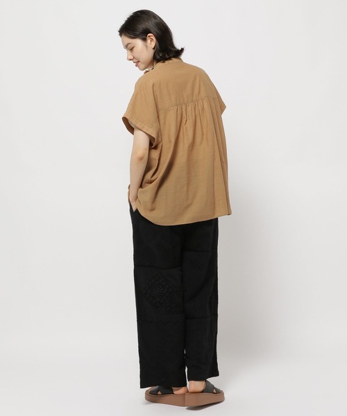 ニコアンド　リメイク風レースパンツ　新品 リメイク風レースパンツ（その他パンツ）｜niko and