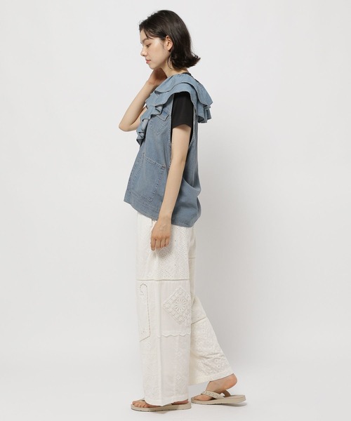 santa monica 購入 vintage クロシェ リメイク パンツ santa monica 購入 vintage クロシェ リメイク パンツ レディース