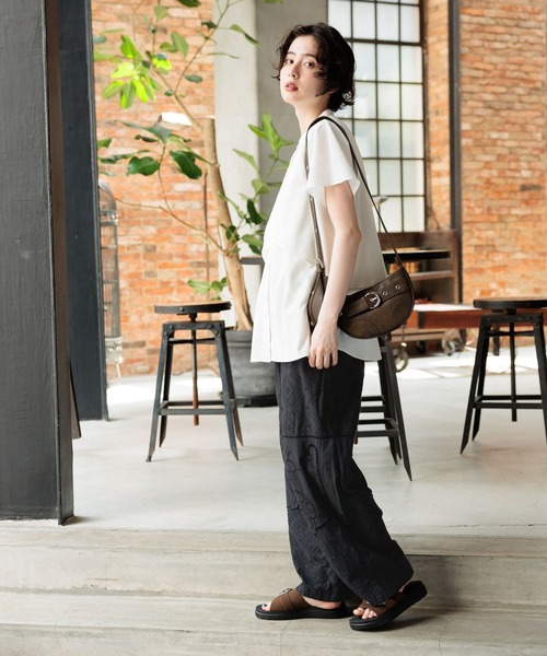 ニコアンド　リメイク風レースパンツ　新品 niko and ｜リメイク風レースパンツ | Rakuten Fashion(楽天