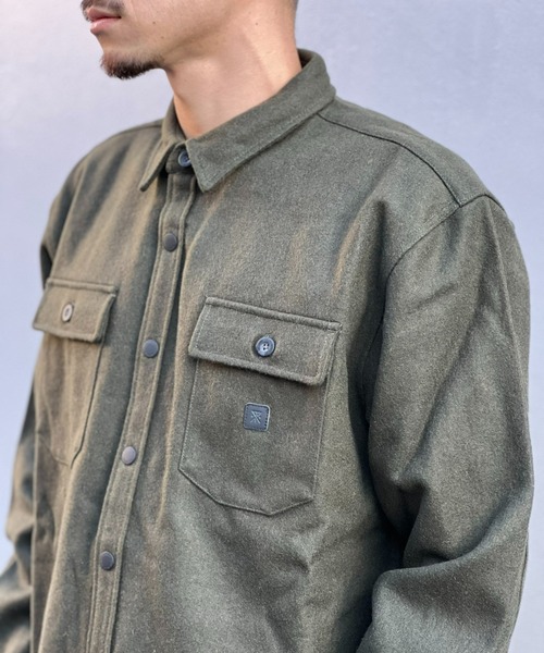 ROARK REVIVAL（ロアークリバイバル） シャツ 「ROARK」NORDSMAN WOOL