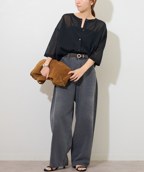JOURNAL STANDARD relume 長袖 無地トップス カーディガン JOURNAL STANDARD RELUME
