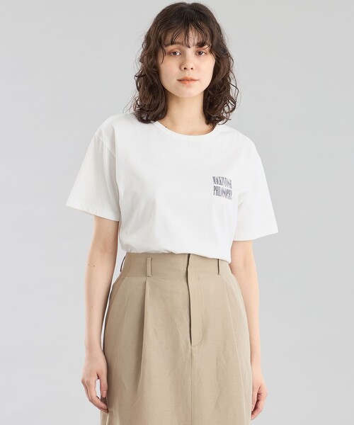 tシャツ GREY LABEL SHARP LOGO 半袖Ｔシャツ レディース
