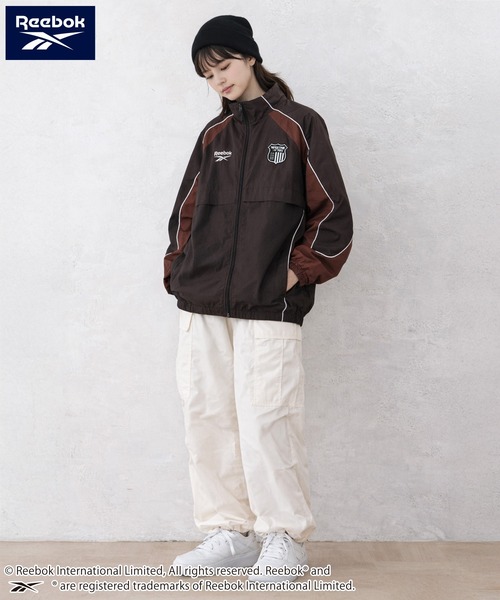 Reebok（リーボック） ナイロンジャケット ブランド ロゴ エンブレム