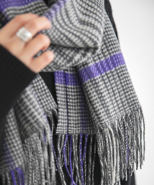 quaranciel ストール マフラー quaranciel: カシミヤ ミックス