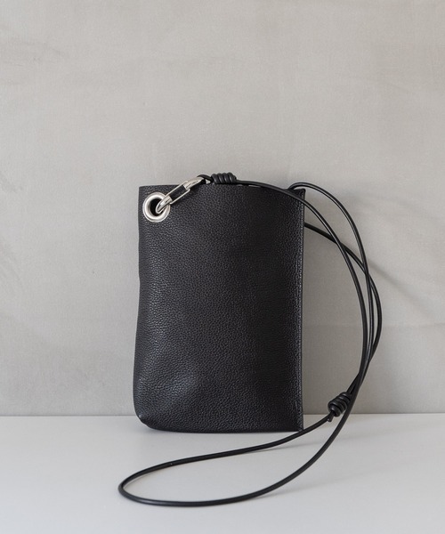 SENTI（センティ） ショルダーバッグ SENTI SHRINK LEATHER MINI