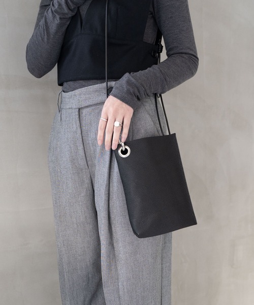 ミニショルダーバッグ SENTI（センティ） ショルダーバッグ SENTI SHRINK LEATHER MINI