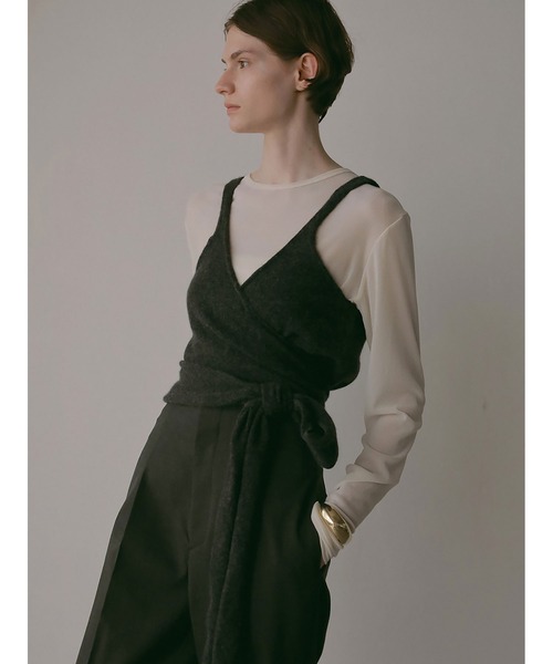 yoli SILK　カシュクールベスト yoli SILK カシュクールベスト