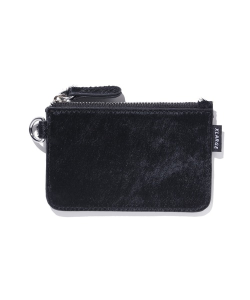 XLARGE（エクストラ ラージ） コインケース COW FUR COATED COIN AND