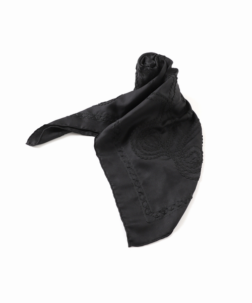 大判、アソースメレ　スカーフ ASAUCE MELER（アソースメレ） スカーフ バンダナ テープエンブロイ