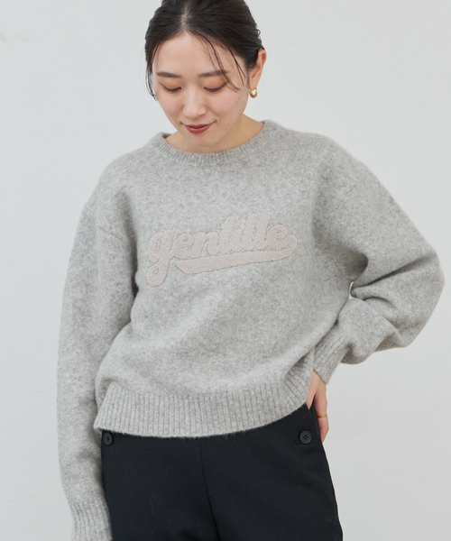 美品✨完売品✨2024AW IENAイエナ クルーネック ニット ウール IENA（イエナ） 長袖ニット - グレー レディース : ZOZOTOWN Yahoo!店