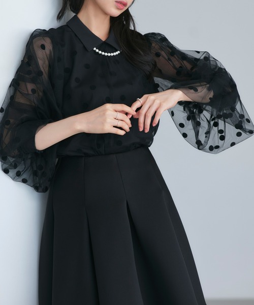 RUIRUE BOUTIQUE（ルイルエブティック） ブラウス シャツ 洗える 