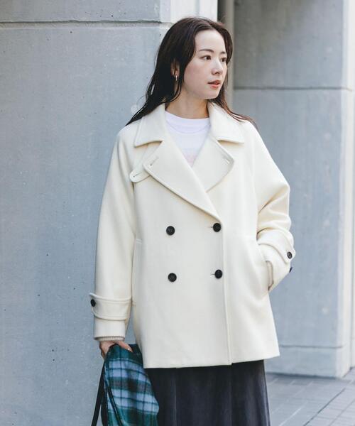 ピーコート pコート スーパー100メルトンPコート レディース | URBAN RESEARCH | 19