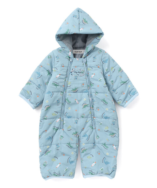 SLAP SLIP（スラップスリップ） ベビー 「お揃い」総柄胸刺しゅう裏