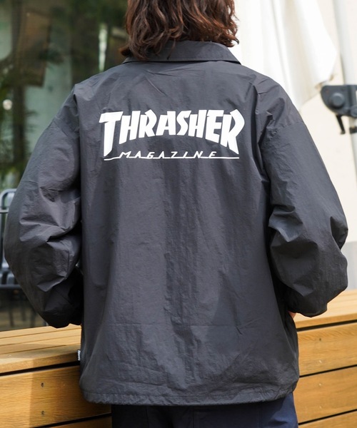 THRASHER（スラッシャー） コート ジャケット NYLON COACH JACKET