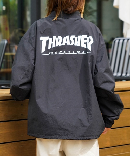 THRASHER（スラッシャー） コート ジャケット NYLON COACH JACKET