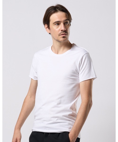 wjk tシャツ cut-off crew-neck S/S メンズ : ZOZOTOWN Yahoo!店
