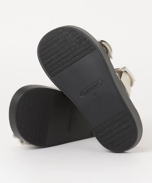 CAMINANDO 38 サンダル　未使用 CAMINANDO（カミナンド） フラットサンダル 38 オフホワイト