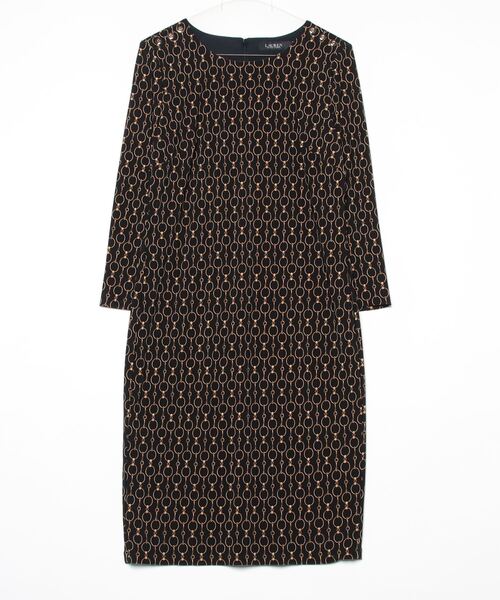 【専用です】ローレンラルフローレン プリントワンピース LAUREN RALPH LAUREN（ローレン ラルフローレン） ワンピース チェーン